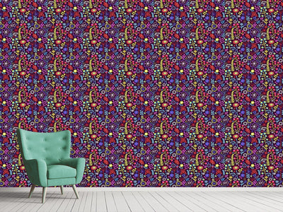 patterned-wallpaper-summerflowers-magic