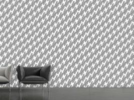 patterned-wallpaper-chocolate-icing-in-diagonal-waves