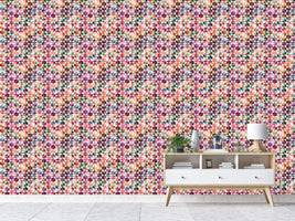 patterned-wallpaper-hexagon-facets