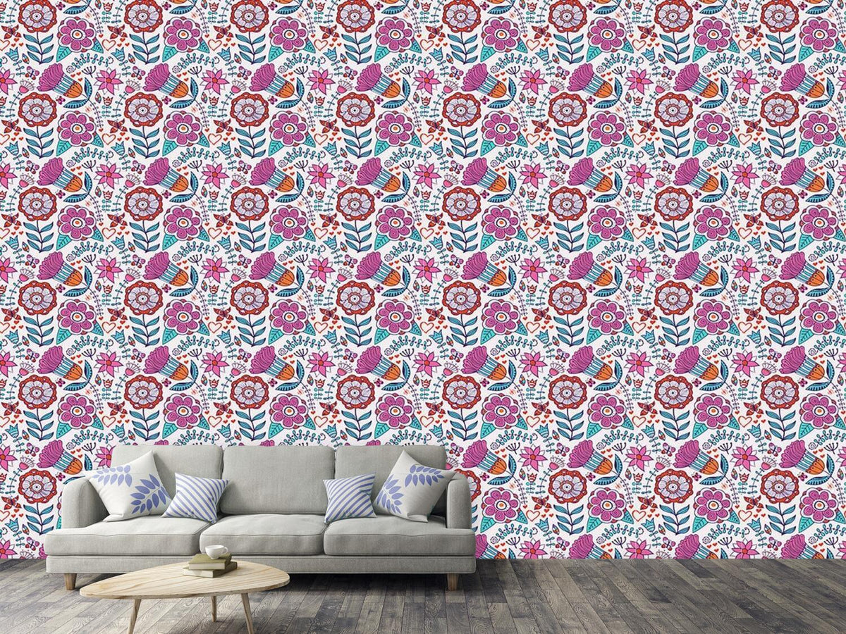 patterned-wallpaper-flower-and-butterfly-greetings