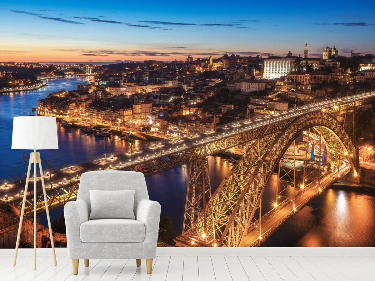 photo-wallpaper-portugal-porto-blue-hour