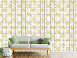 patterned-wallpaper-star-of-the-beehive