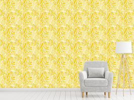 patterned-wallpaper-sunflower-burst