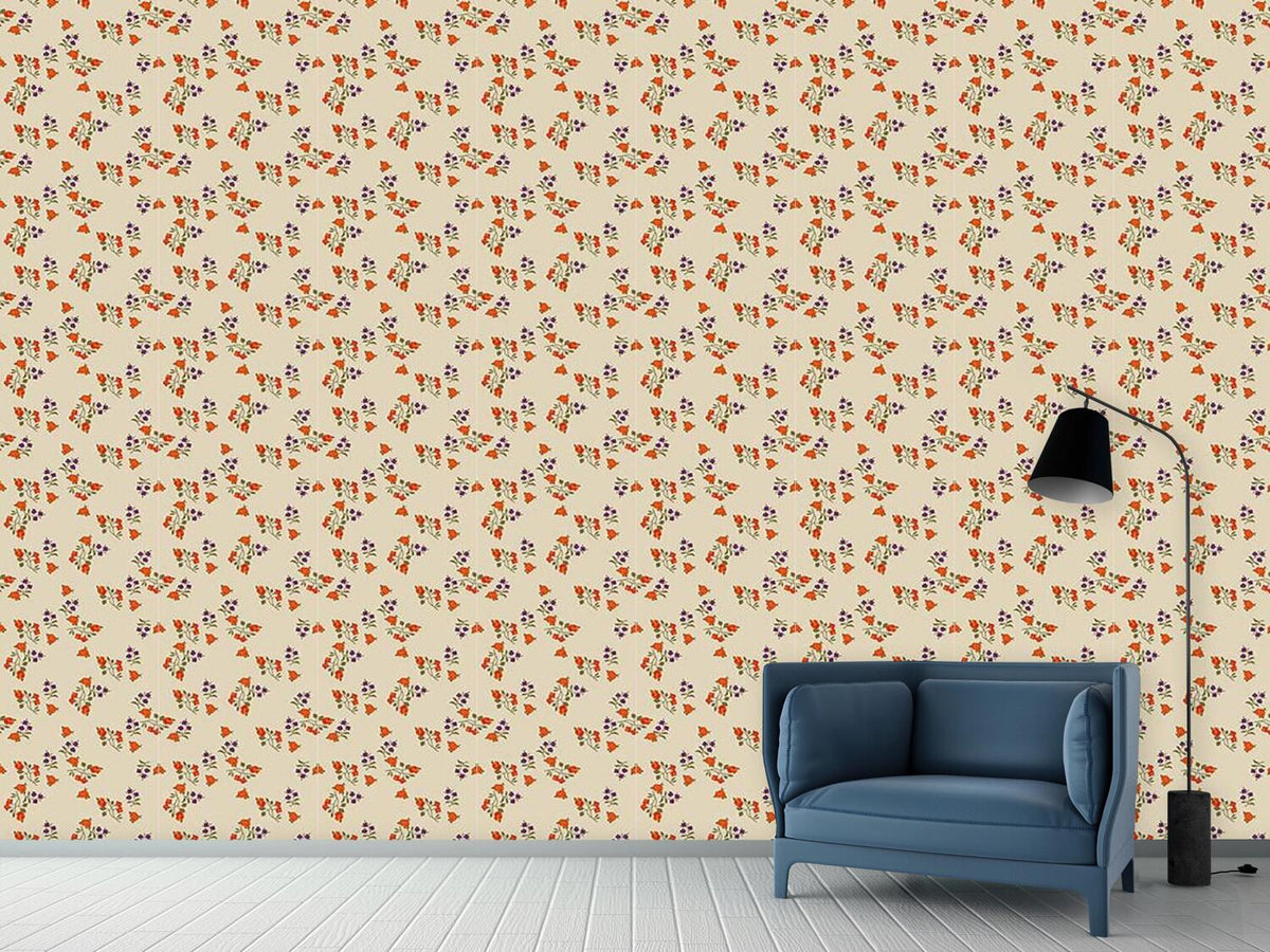 patterned-wallpaper-mille-fleurs-on-beige