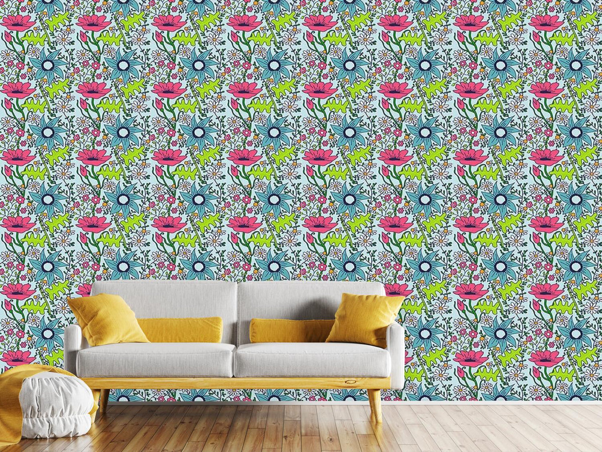 patterned-wallpaper-nostalgic-garden