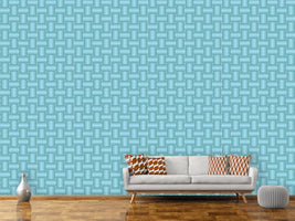 patterned-wallpaper-intertwined-blue