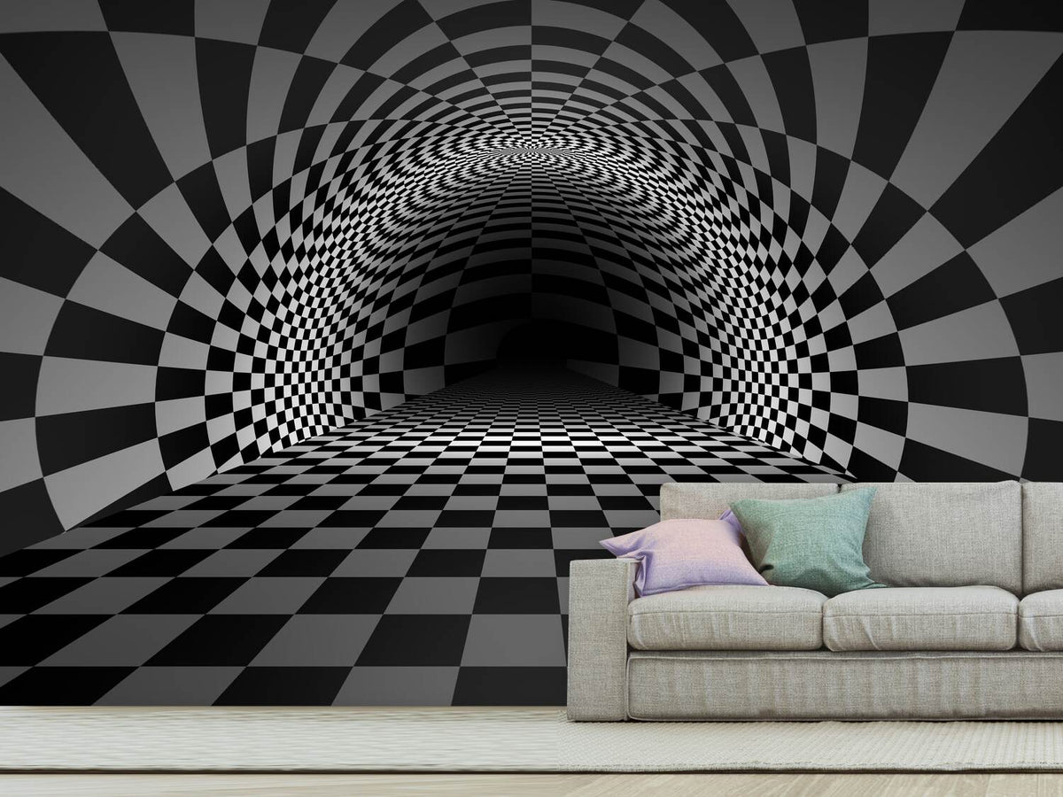 photo-wallpaper-abstract-chessboard