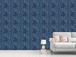 patterned-wallpaper-leaf-at-night