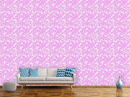 patterned-wallpaper-songbird-sing-pink