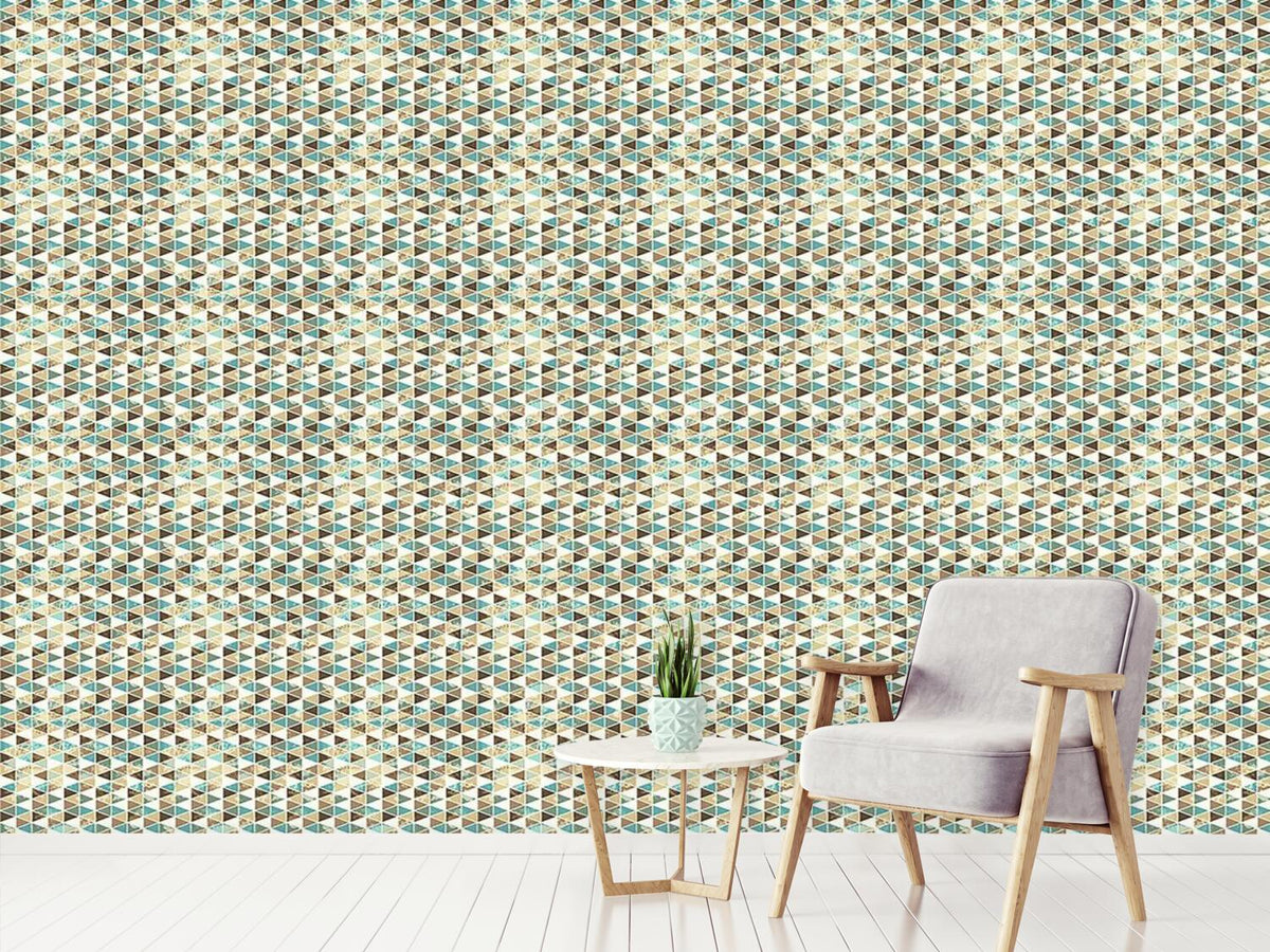 patterned-wallpaper-triangles-mosaic