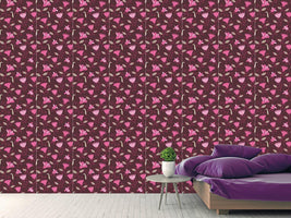 patterned-wallpaper-fairytale-magic-flowers