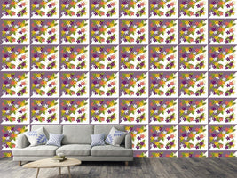 patterned-wallpaper-flowers-on-lilaq