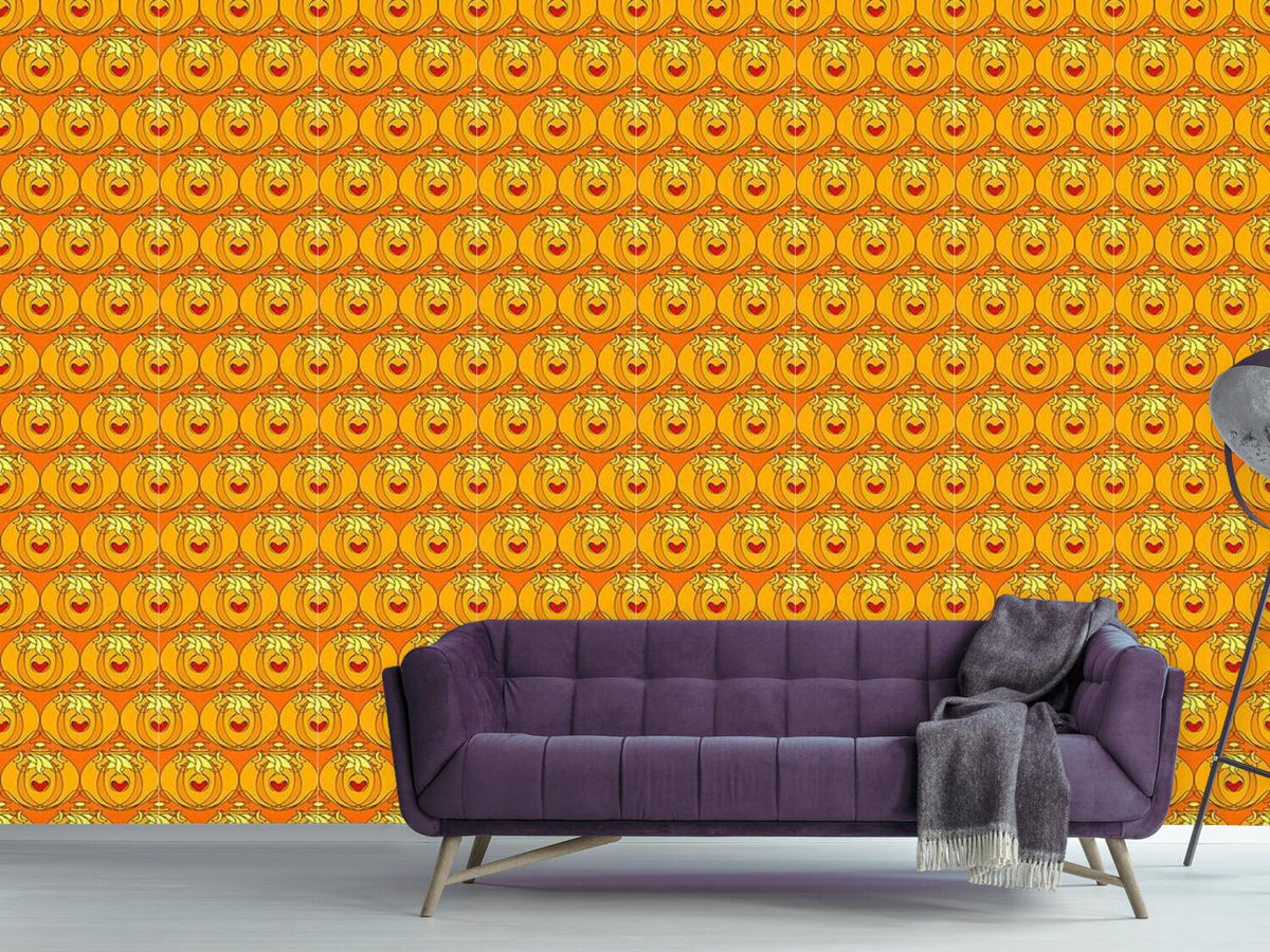 patterned-wallpaper-art-nouveau-flacon