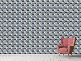 patterned-wallpaper-hexagonal-movement