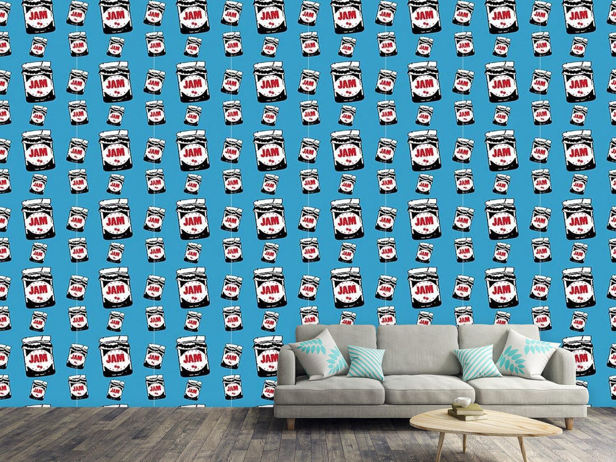 patterned-wallpaper-take-the-cherry-jam-jar