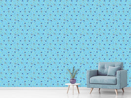 patterned-wallpaper-playful-pet-babies