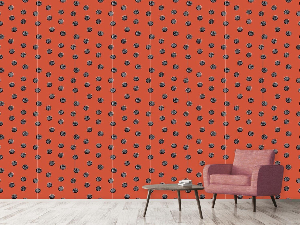 patterned-wallpaper-squiggles-on-dots