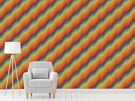 patterned-wallpaper-rainbow-drops