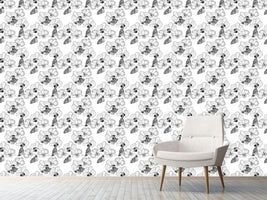 patterned-wallpaper-orchid-and-butterfly