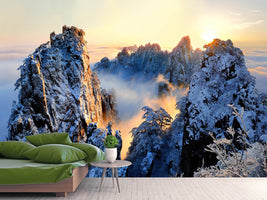 photo-wallpaper-sunrise-at-mt-huang-shan