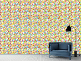 patterned-wallpaper-check-with-butterflies