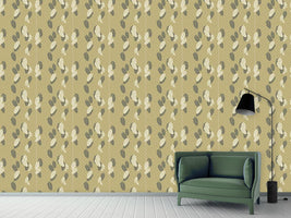 patterned-wallpaper-gentle-feathers-beige