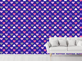 patterned-wallpaper-purple-heart