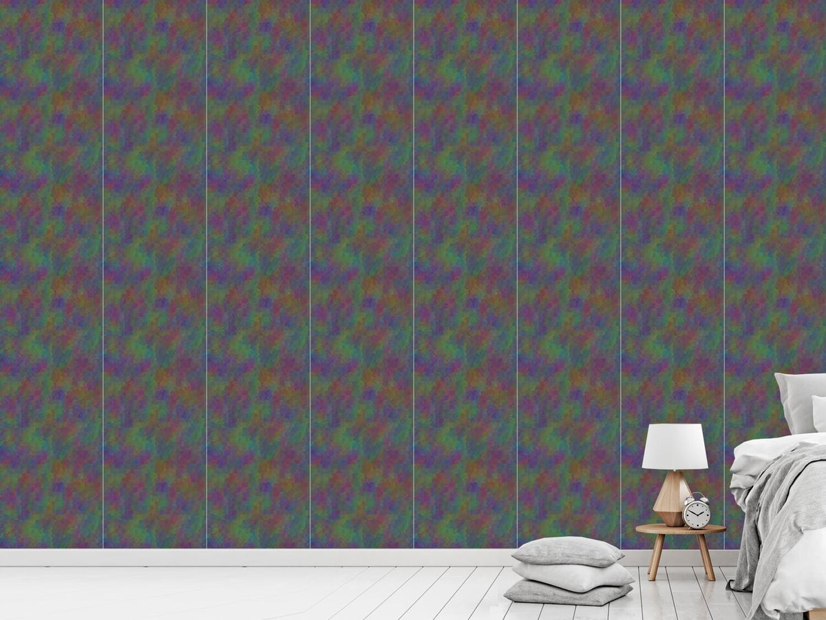 patterned-wallpaper-undines-colorful-scaly-dress