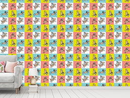 patterned-wallpaper-jumping-deer