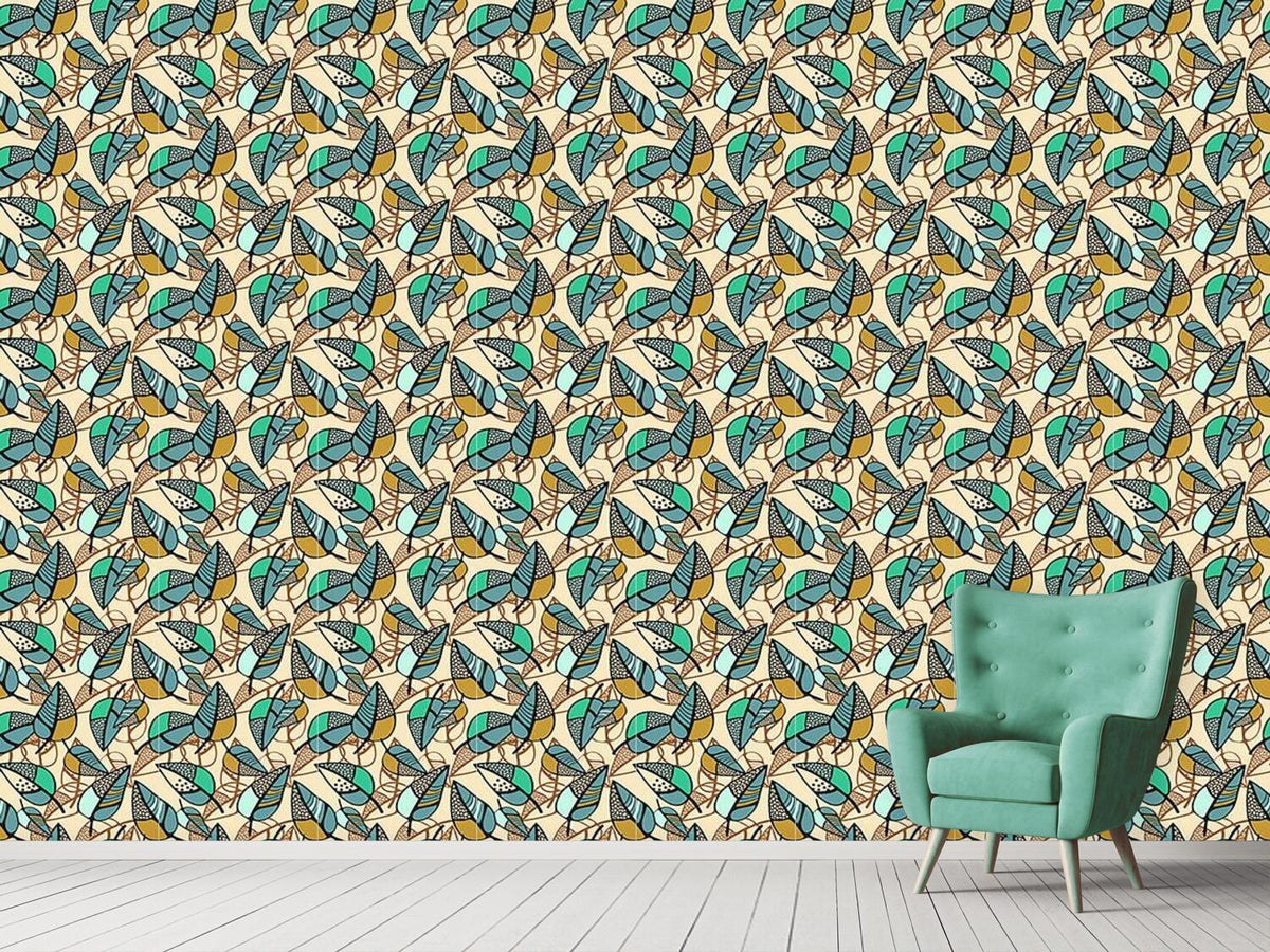 patterned-wallpaper-leaf-is-always-in-season