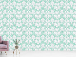 patterned-wallpaper-damasko-green