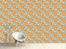 patterned-wallpaper-art-africa-gold