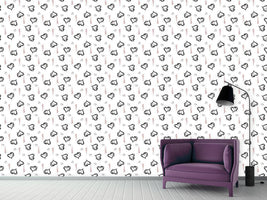 patterned-wallpaper-melting-hearts