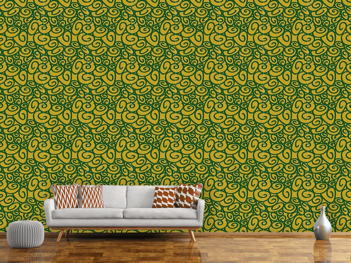 patterned-wallpaper-beginning-and-end-green