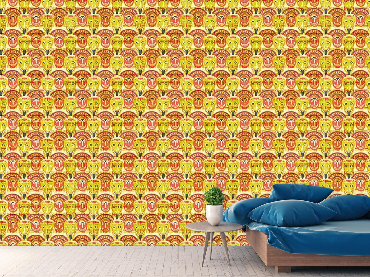 patterned-wallpaper-popocatepetls-friends