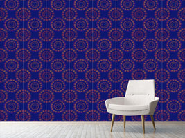 patterned-wallpaper-swirly-blue