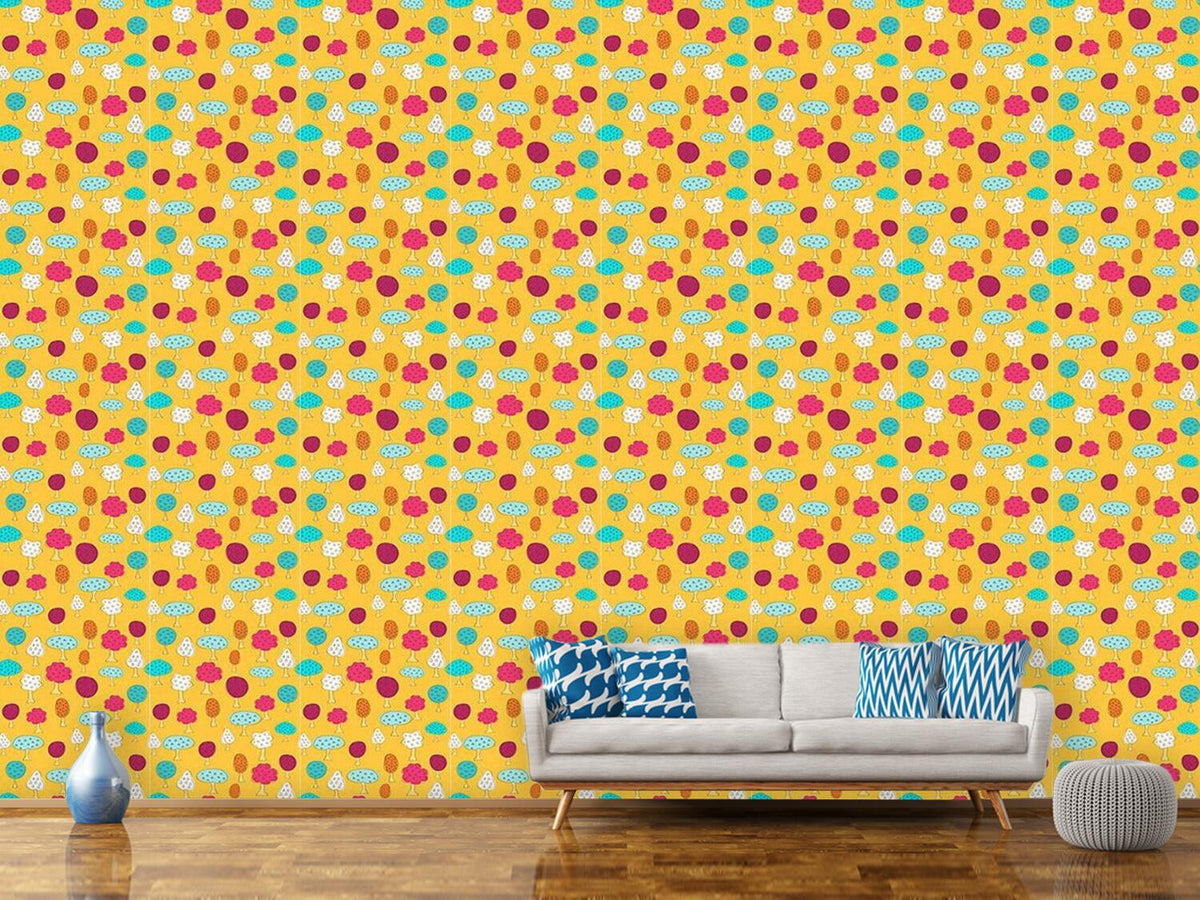 patterned-wallpaper-magnificent-fruit-trees