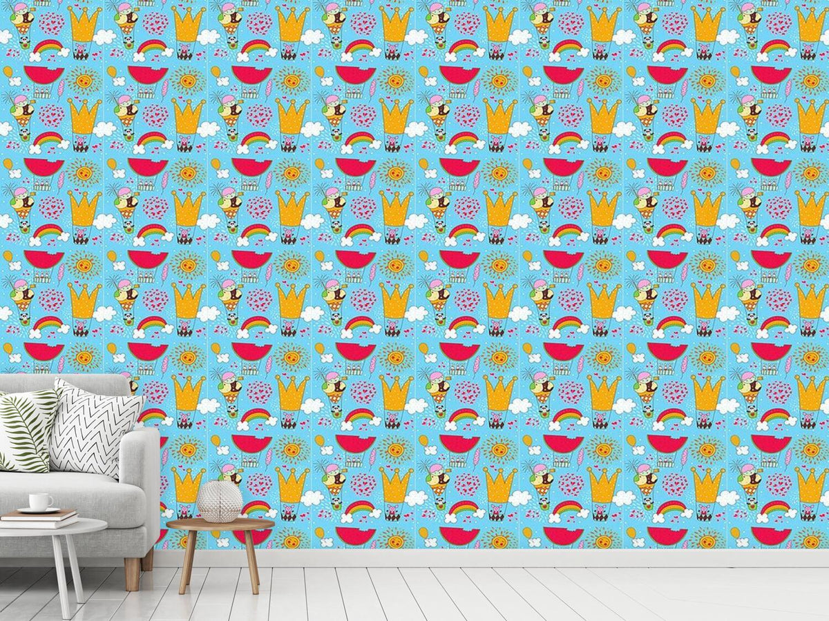 patterned-wallpaper-a-merry-balloon-ride