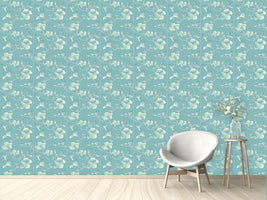 patterned-wallpaper-pastel-hibiscus