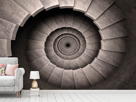 photo-wallpaper-stone-spiral-staircase