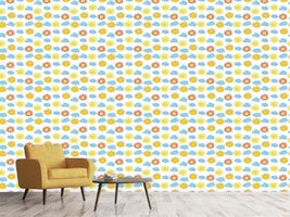 patterned-wallpaper-suns-and-clouds