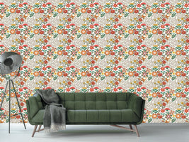 patterned-wallpaper-flower-garden