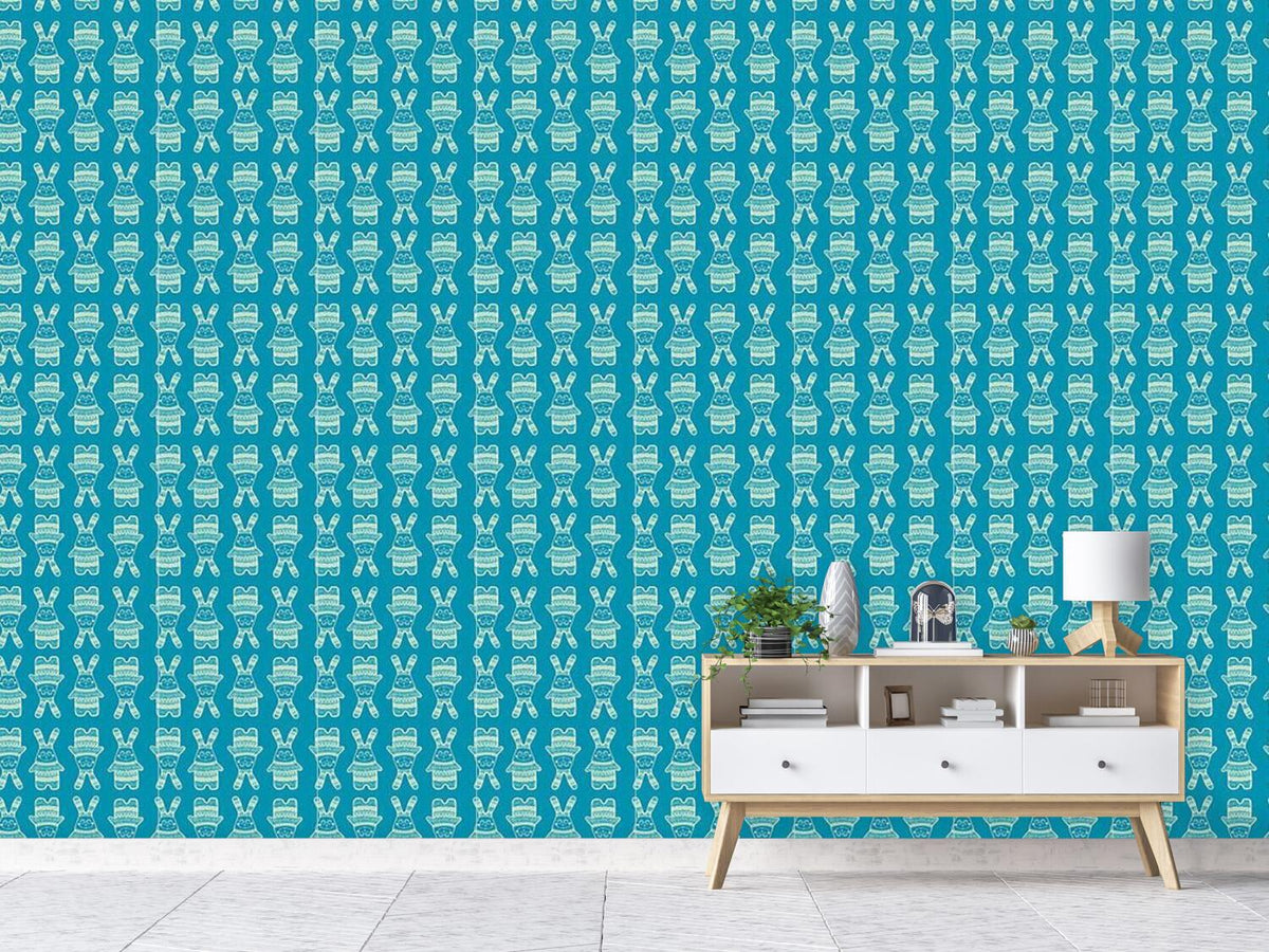 patterned-wallpaper-funny-rabbit