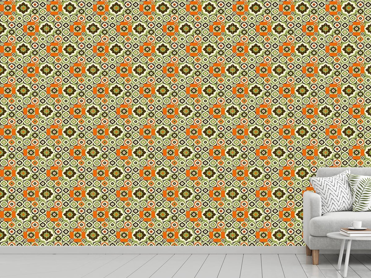 patterned-wallpaper-flowers-from-the-retro-orient