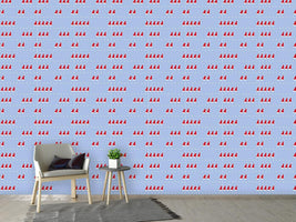 patterned-wallpaper-counting-santa-caps