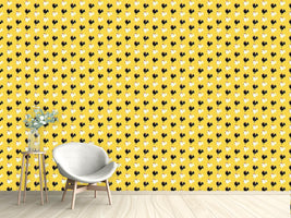 patterned-wallpaper-cock-a-doodle-doo