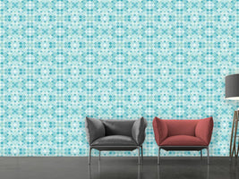 patterned-wallpaper-quatrefoil-mosaik