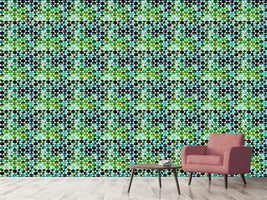 patterned-wallpaper-emerald-sexagon