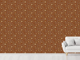 patterned-wallpaper-chocolate-ivy