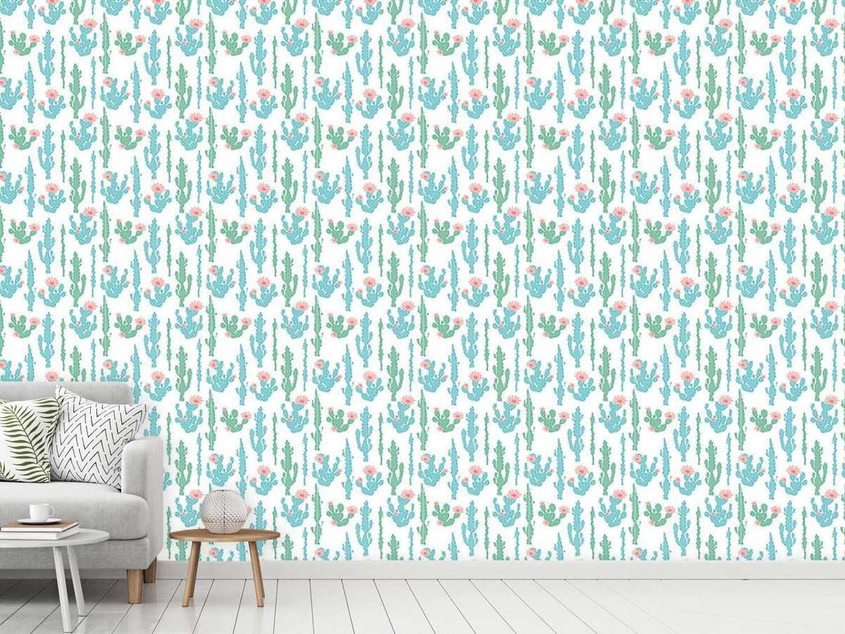 patterned-wallpaper-blooming-cactus